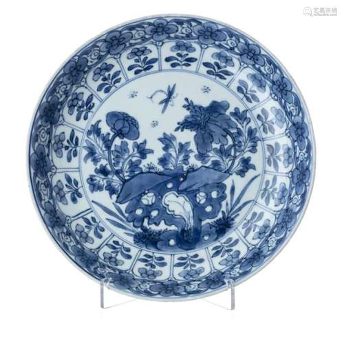 Chinese porcelain plate, Kangxi