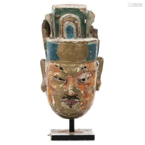 Dignitary Terracotta bust, Ming