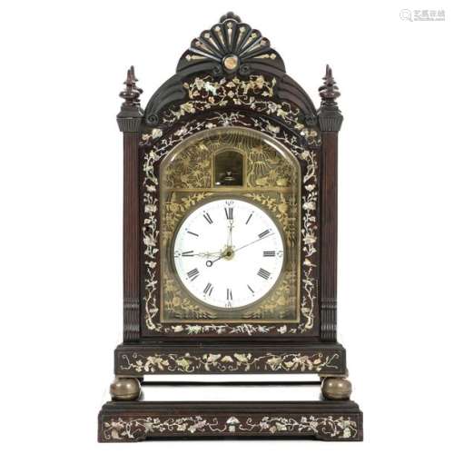 Chinese Shanghai Table clock, Guangxu