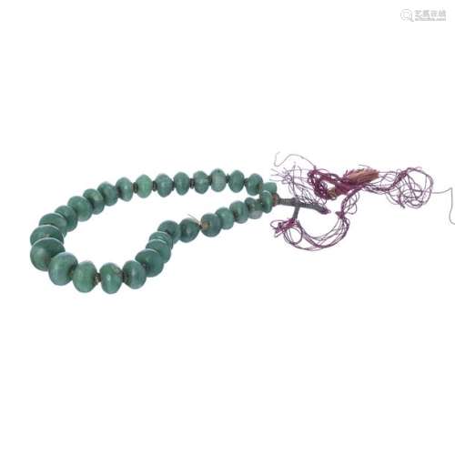 Tibetan jade rosary