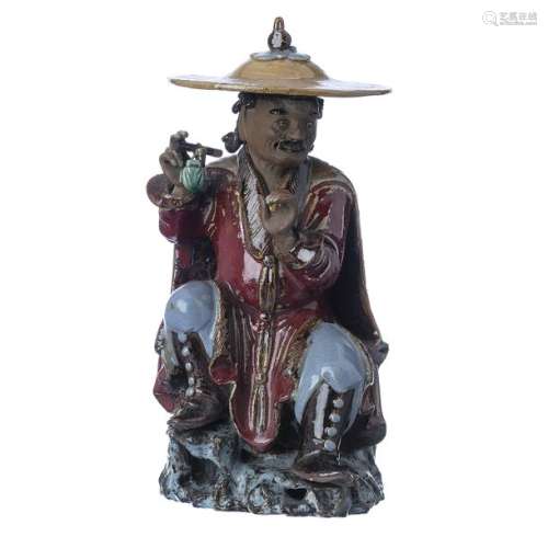 Chinese figure in ceramic
