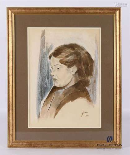 FORAIN Jean Louis (1852 1931) Portrait of a woman …