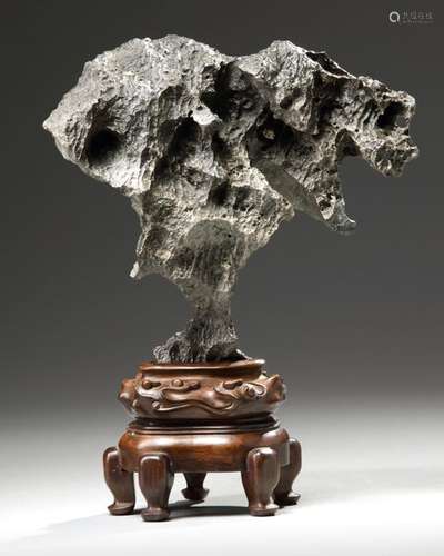 A CHINESE GREY SCHOLAR'S ROCK