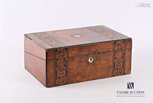 Writing box made of ronse wood veneer with inlaid …