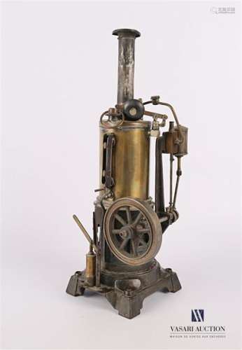 Miniature metal and brass steam engine High. 17.5 …