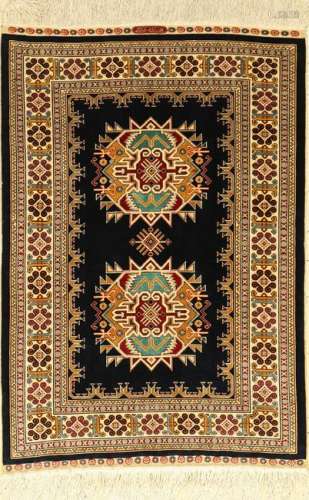 Hereke silk rug fine signed, Turkey, approx. 50 years