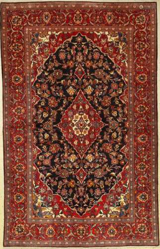 Kashan rug, Persia, approx. 50 years, wool, approx. 221