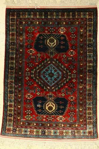 Gouchan rug silk, Persia, approx. 30 years, pure