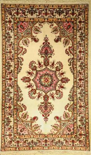 Kirman rug, Persia, approx. 50 years, wool on cotton