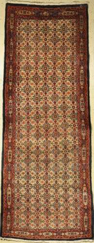 Mud runner, Persia, approx. 30 years, wool on cotton