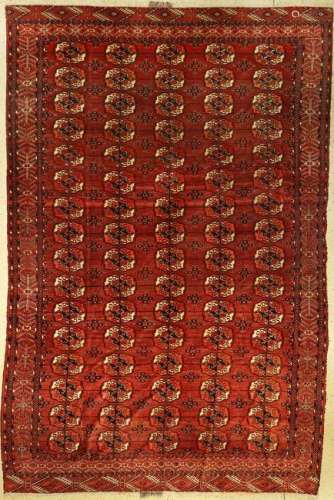 Tekke Bochara main carpet, antique