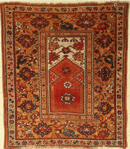 Melas 'prayer rug' antique, Anatolia, 19th century