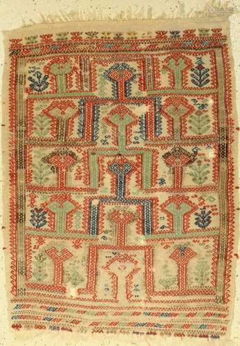 Zili 'prayer rug' antique, Anatolia, flat weave, 19th