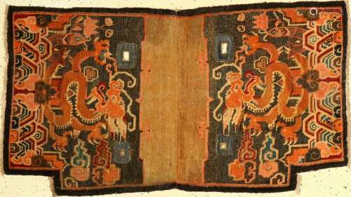 Tibetan 'saddle' (dragon), (published) Tibet, around