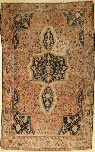 Farahan rug antique, Persia, 19th century, wool on