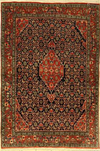 Bidjar rug old, Persia, approx. 60 years, wool