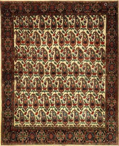 Afschar Sirjan rug old, Persia, around 1930, wool on