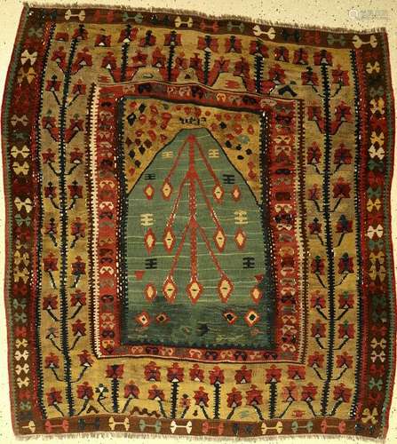 Erzurum kilim, Anatolia, 19th century, wool onwool