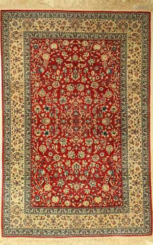 Nain Tudeshk rug fine, Persia, approx. 1930s, wool