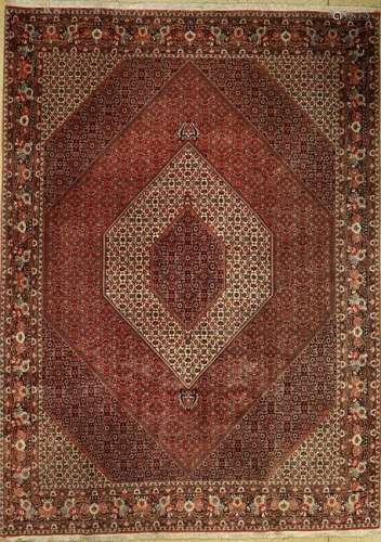 Bidjar carpet fine, Persia, approx. 30 years, cork wool