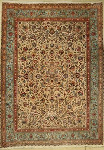 Tabriz Tabatabai carpet (signed), Persia, approx. 50