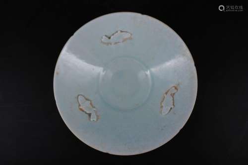 Chinese Song Porcelain Crackle Plate