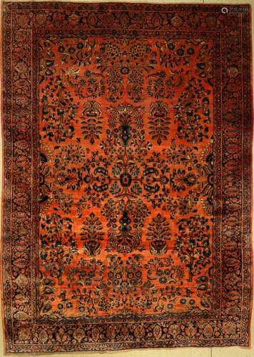 Saruk Mohajeran antique, Persia, around 1900, wool