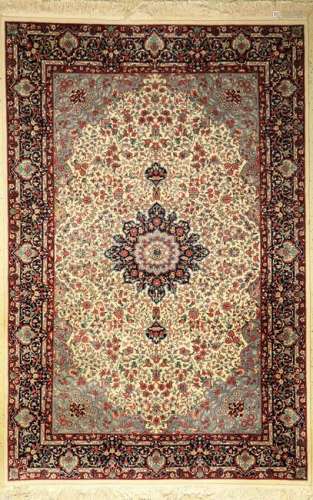 Kirman rug, China, approx. 40 years, wool, approx. 267