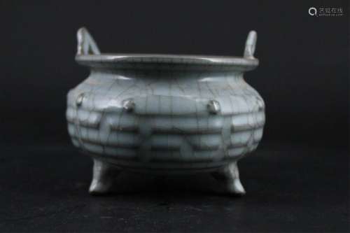 Chinese Song Porcelain GuanYao Incense Burner
