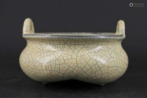 Song Porcelain Geyao Brush Pot