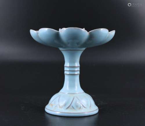 Song Porcelain Ruyao Candle Holder