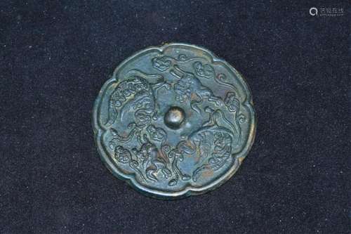 Chinese Ming Bronze Mirror