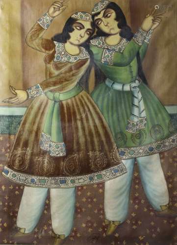 DANCING GIRLS WITH CASTANETS