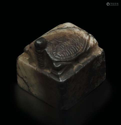 A jade seal, China, Ming Dynasty, 1500s