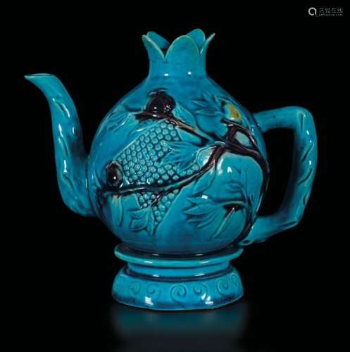 A grès teapot, China, Qing Dynasty, early 1800s