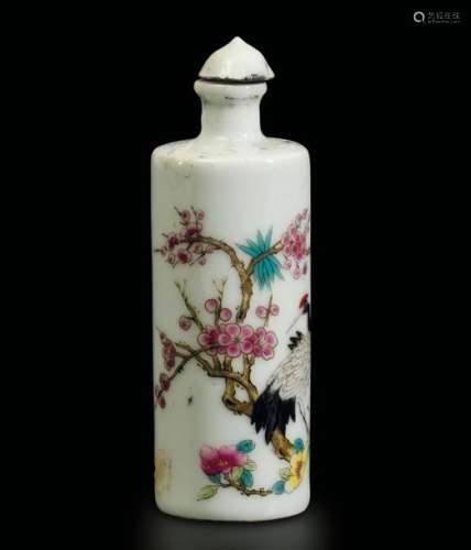 A Pink Family snuff bottle, China, Qing Dynasty