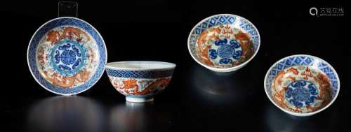 A lot of porcelains, China, Qing Dynasty