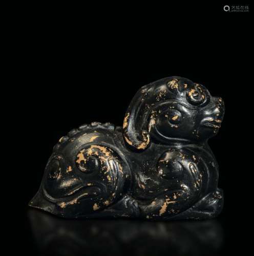 A bronze animal, China, Qing Dynasty