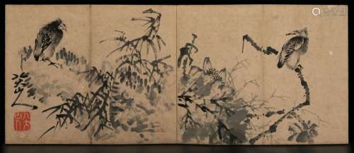 A booklet of drawings, China, Qing Dynasty