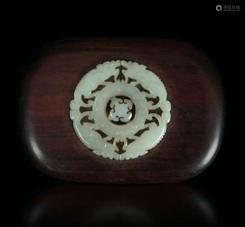 A wood and ivory box, China, Qing Dynasty, 1800s