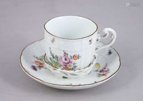 MEISSEN. BREAKFAST composed of a CUP and its SUB C…