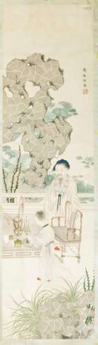 Two paintings on paper, China, Qing Dynasty, 1800s