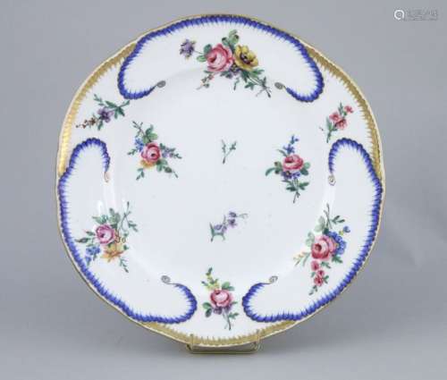 Sévres, 18th century. ASSEMBLY in soft porcelain c…