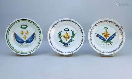 NEVERS, late 18th early 19th century. THREE revolu…