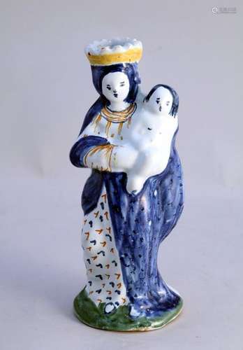 NEVERS, 18th century. Virgin of LIVING to the CHIL…