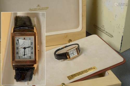 Jaeger Lecoultre men's watch in 18 carat pink gold…