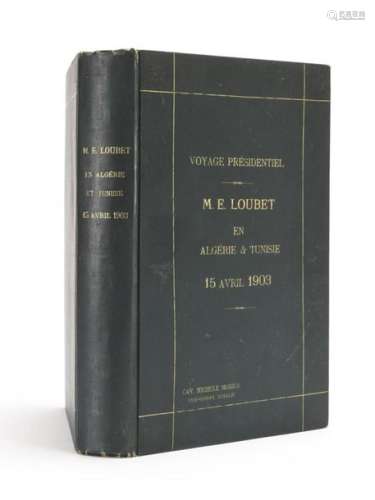 (MANUSCRIT) (ALGERIE TUNISIE) ROCHE : M. E. LOUBET…