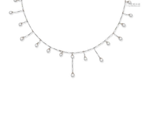 A diamond necklace, by Dior