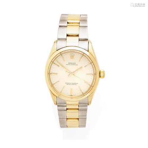 A 14k Gold Wristwatch, Rolex