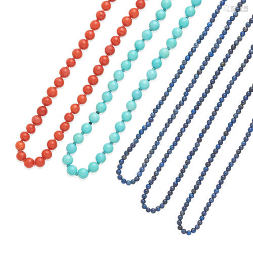 A Collection of Bead Necklaces